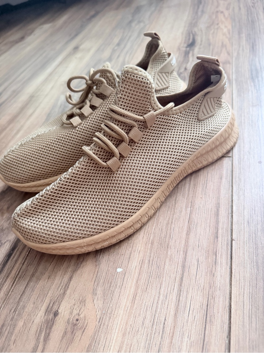 Men's Lightweight Knit Sneakers - Tan